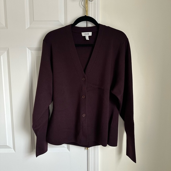 COS Waisted Wool Cardigan - Picture 2 of 9